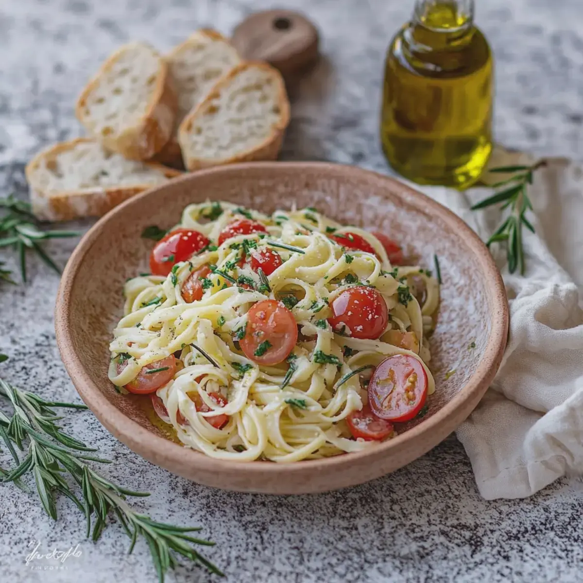 Zucchini-Spaghetti mit Frischkäsesoße