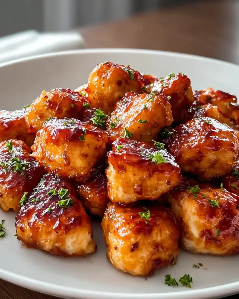 Air Fryer Honig BBQ Hähnchen-Bites: Schnell & super lecker!