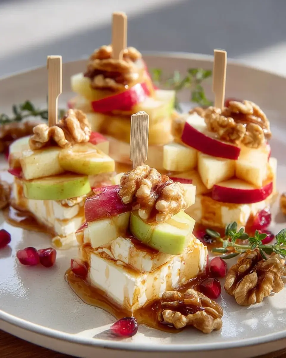 Apfel Camembert Spieye Walnysse