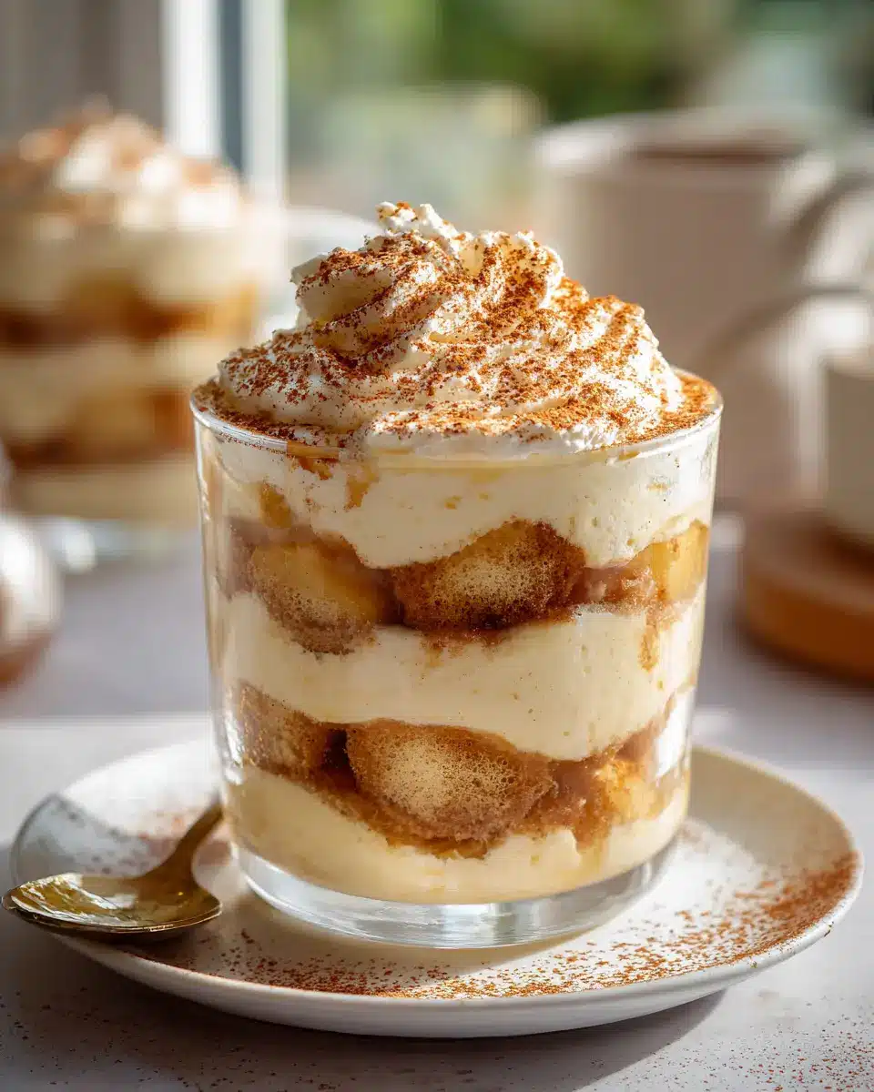 Apfel Tiramisu
