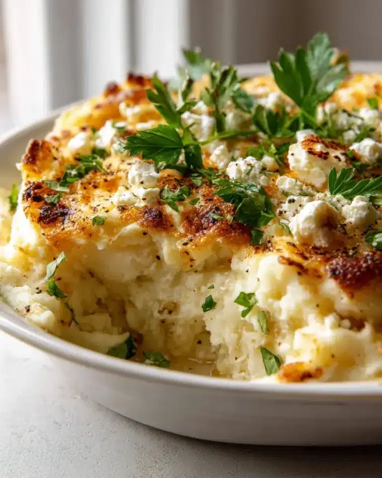 Feta Kartoffel-Gratin: Goldbraun, cremig & köstlich! – Snackerra