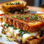 Balsamico Vinaigrette Sandwich Melt