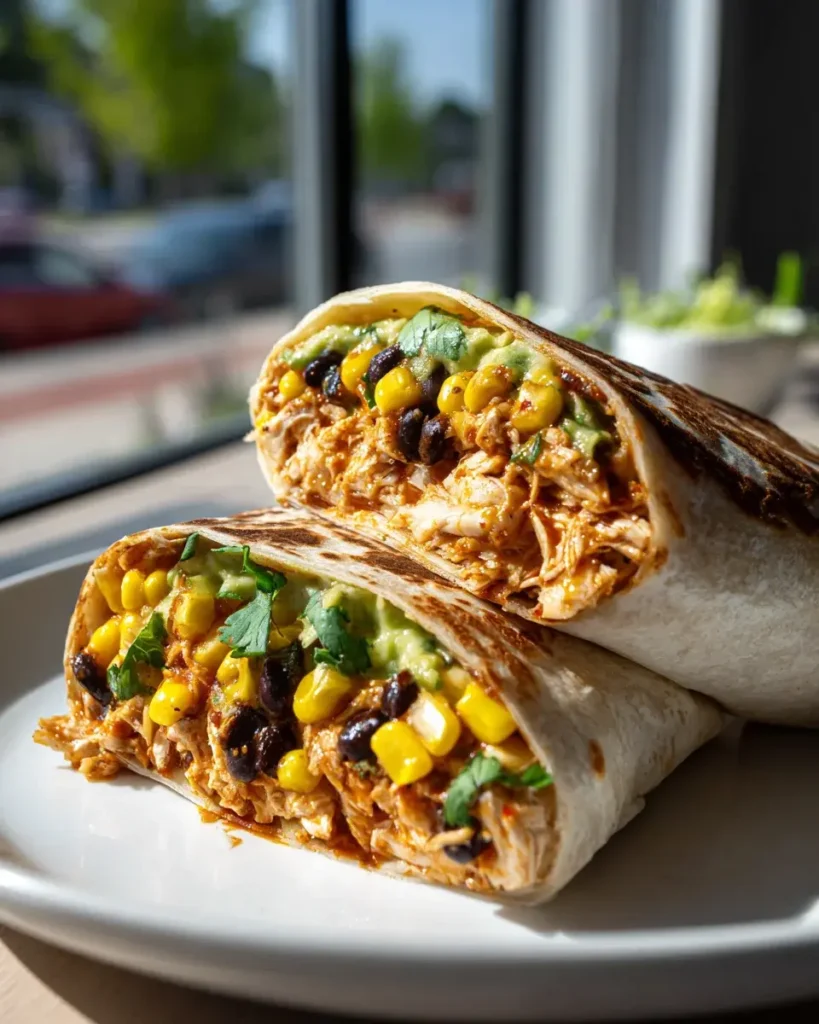 Saftiger BBQ Hähnchen Burrito mit Mais & Bohnen – Dein Rezept – Snackerra