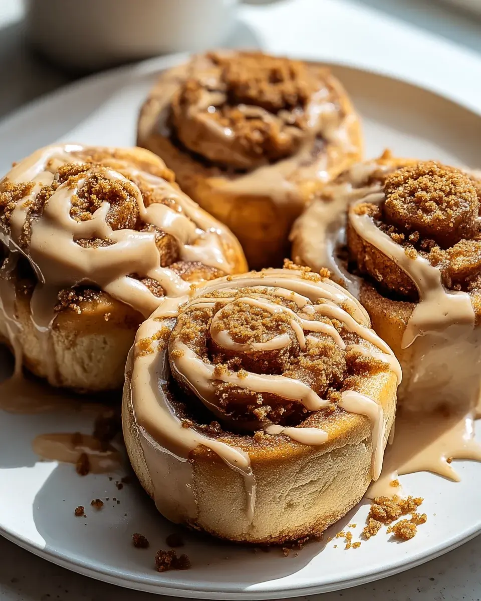 Biscoff Cookie Butter Zimtschnecken
