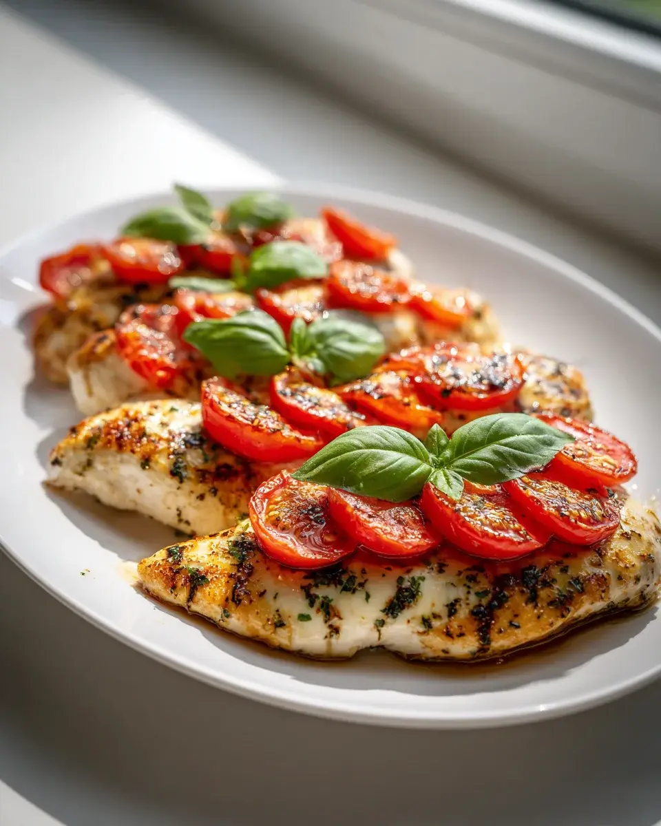 Caprese Chicken Lecker Und Erfrischend Geniesen
