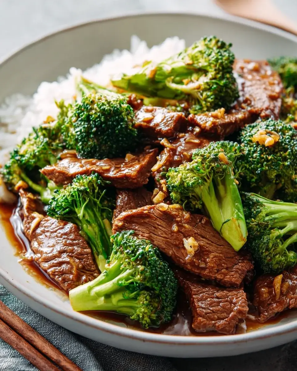 Chinese Beef And Broccoli