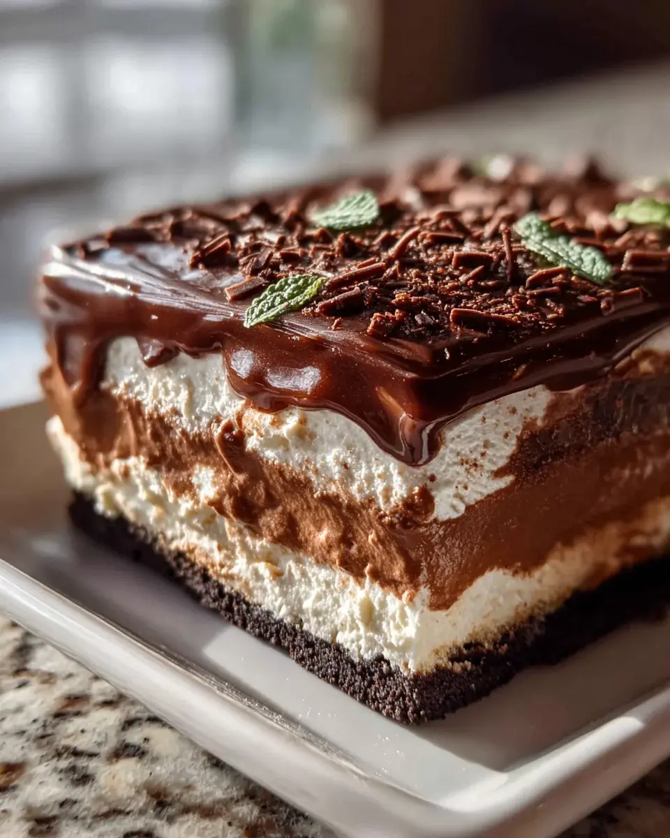 Chocolade Lasagne