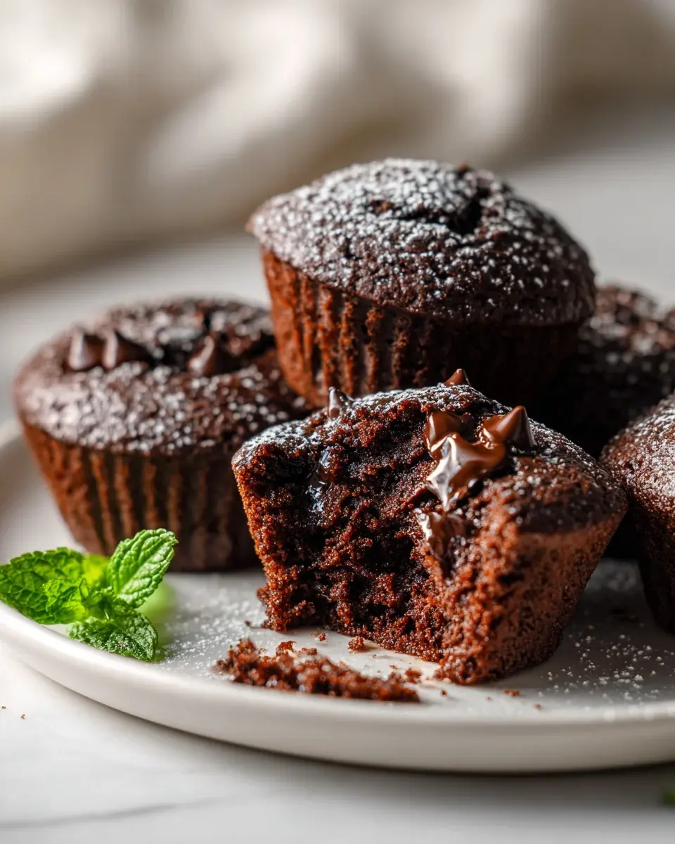 Chocolate Chip Brownie Muffins
