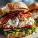 Chopped Chicken Beef Bacon Ranch Sandwich Minute Flavor Bomb 2