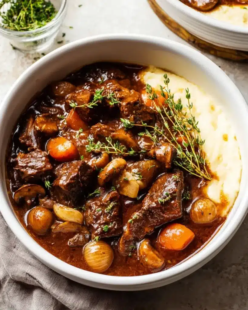 Klassisches Beef Bourguignon: Herzhaftes Rezept für Genießer