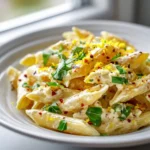 Creamy Lemon Feta Pasta