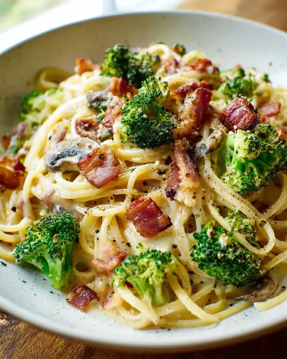 Cremige Pasta Mit Brokkoli