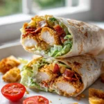 Crispy Chicken Caesar Wraps 2
