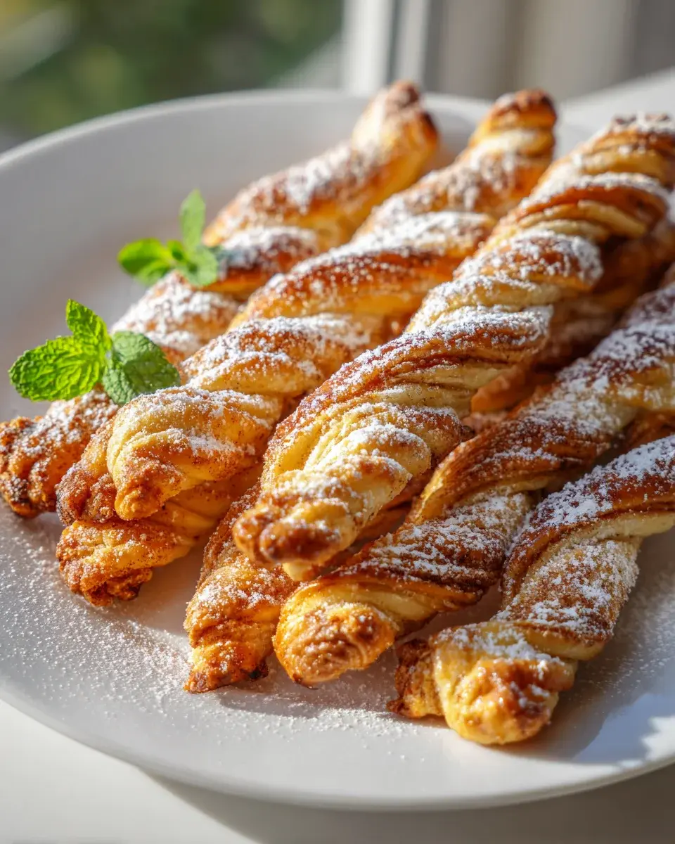 Easy Sweet Cinnamon Twists Rezept