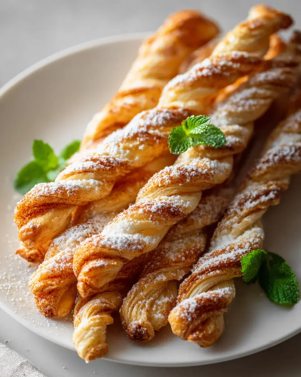 Easy Sweet Cinnamon Twists Rezept