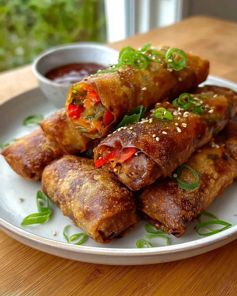 Fryhlingsrollen Airfryer