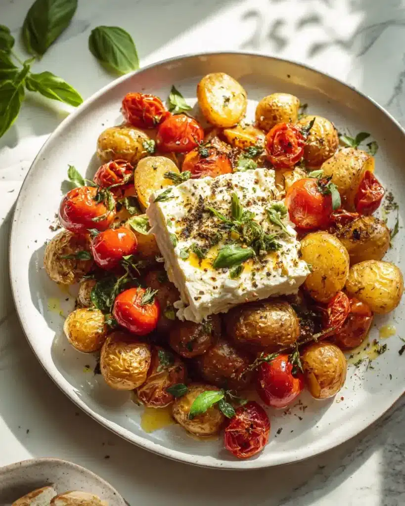 Gesunde Ofenkartoffeln Feta Rezept: Schnell, einfach & lecker! – Snackerra