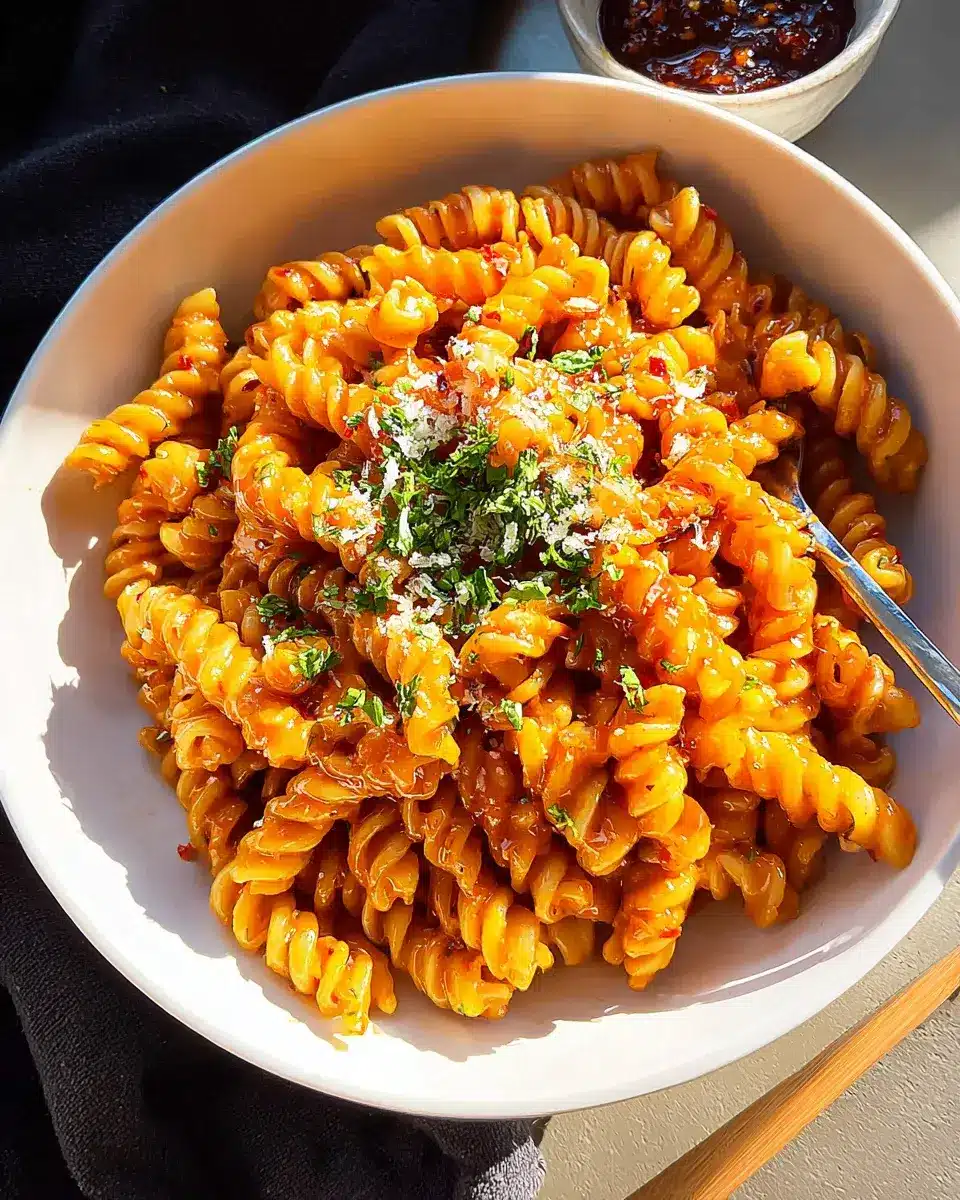 Gochujang Pasta: Würzige Nudeln mit asiatischem Flair 4 Gochujang Pasta