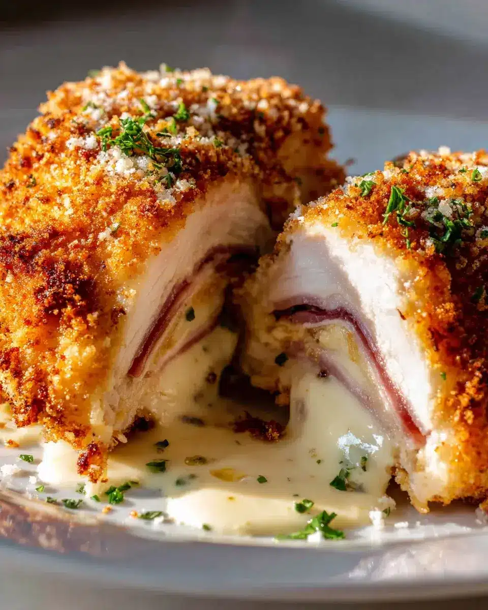 Gordon Ramsays Hähnchen Cordon Bleu: Ein Genuss für Feinschmecker 4 Gordon Ramsays Chicken Cordon Bleu Rezept