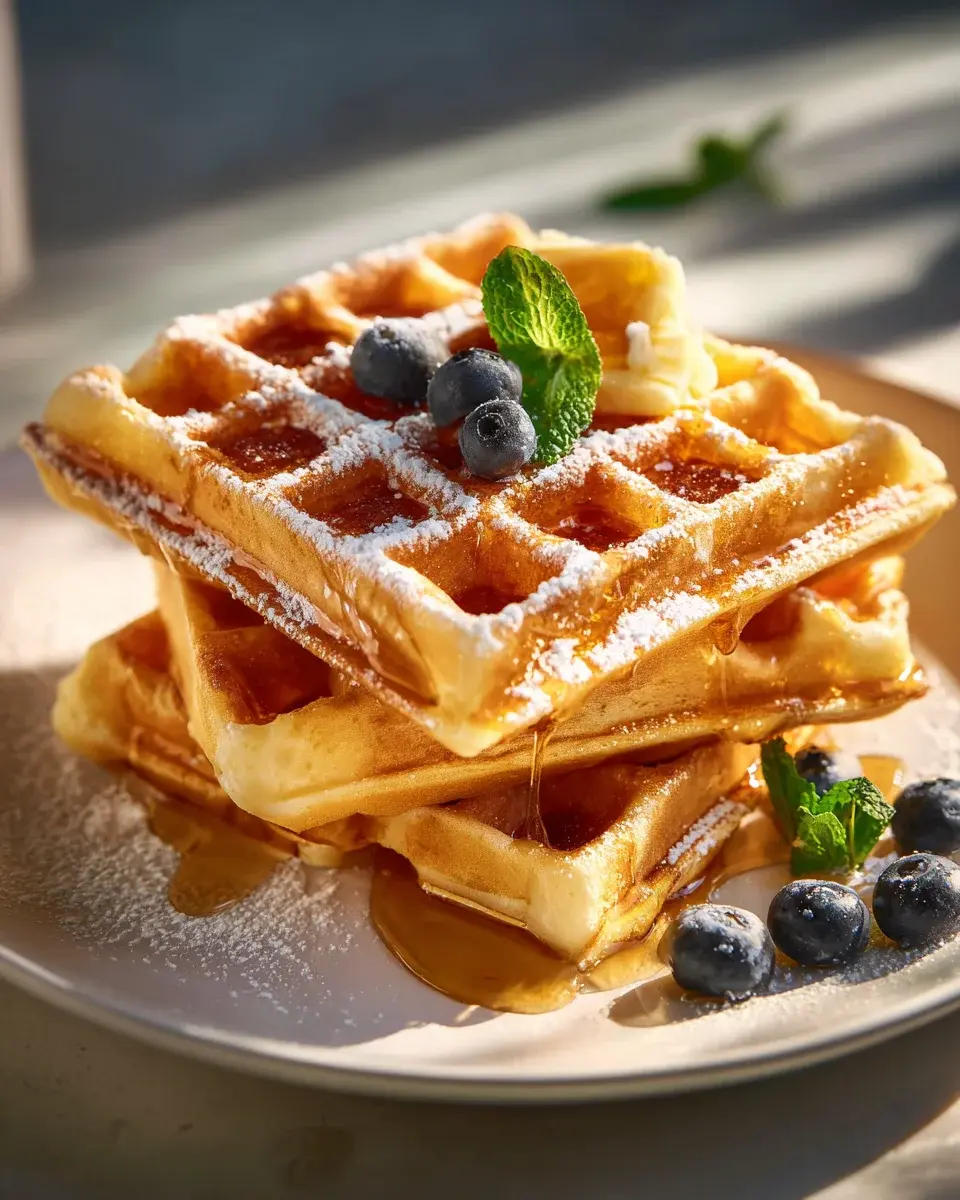 Hefewaffeln
