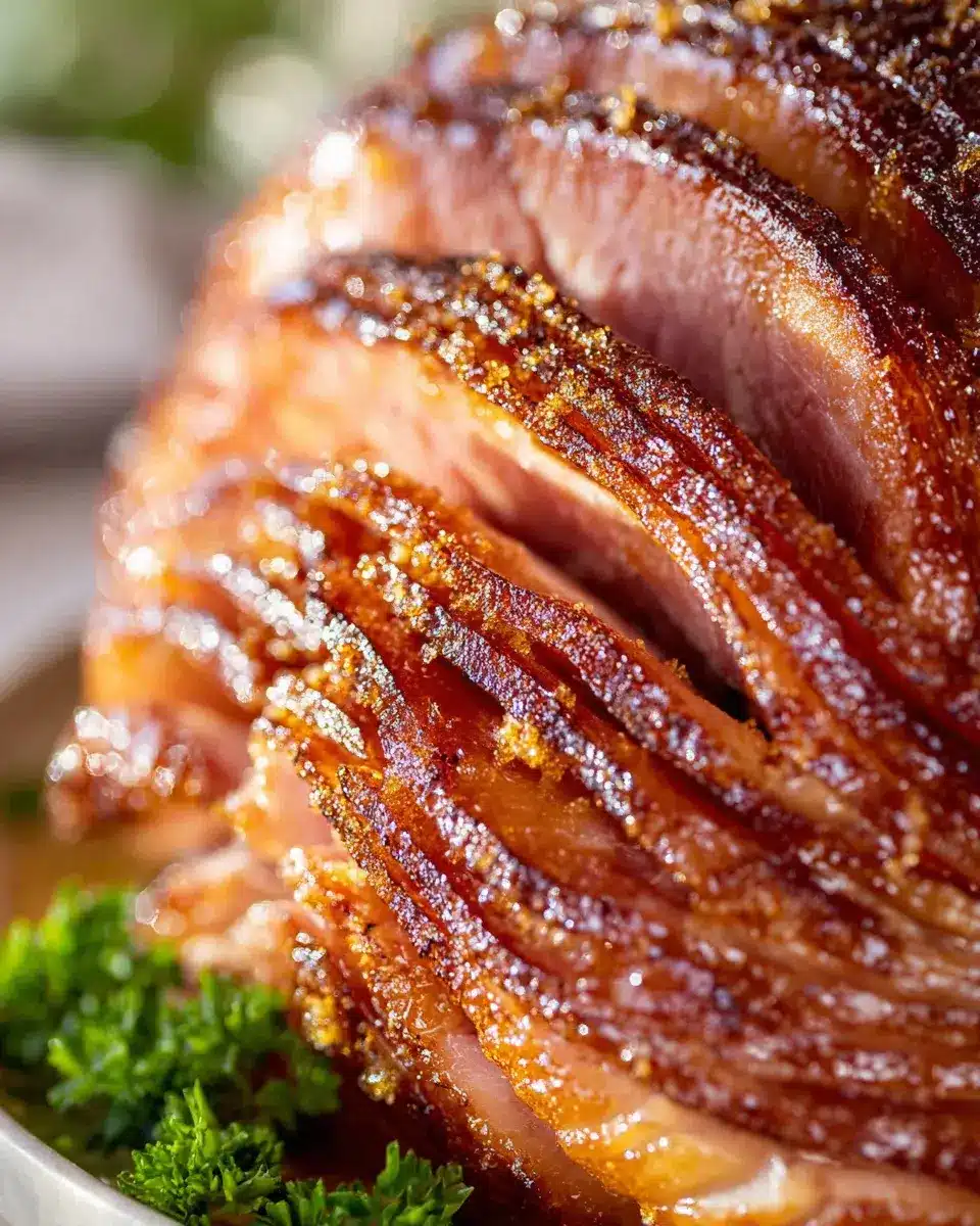 Honey Baked Beef Ham Recipe
