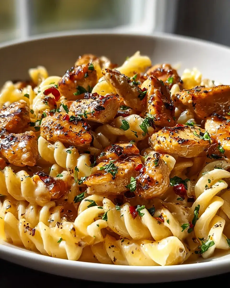 Leckeres Honey Pepper Chicken Pasta Rezept für Genießer! 4 Honey Pepper Chicken Pasta Recipe