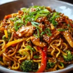 Hyhnchen Teriyaki Nudeln Schnell Aromatisch 2