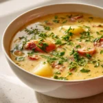 Kartoffelsuppe mit Wurst