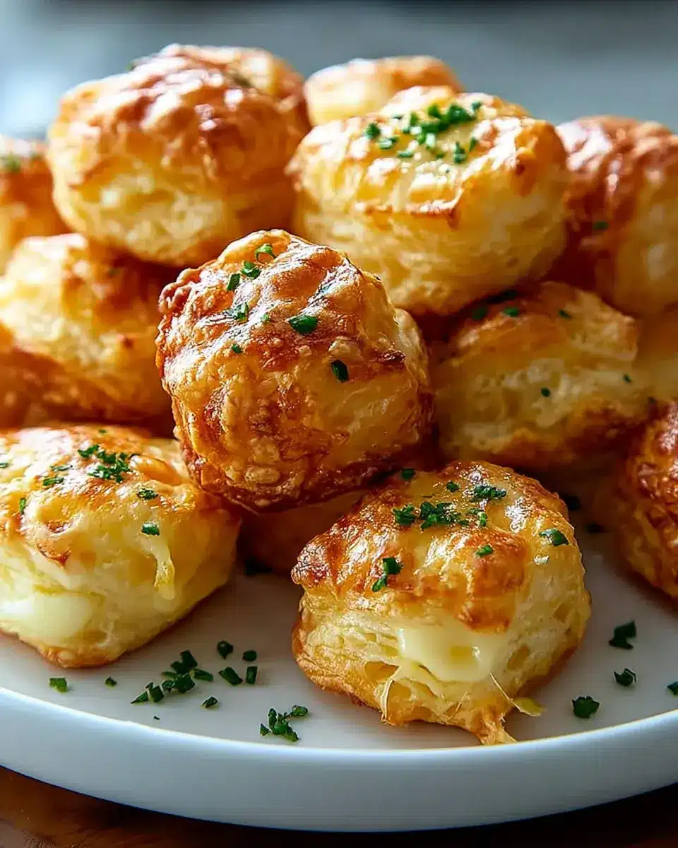 Kase Puff Snacks kaltes Fingerfood