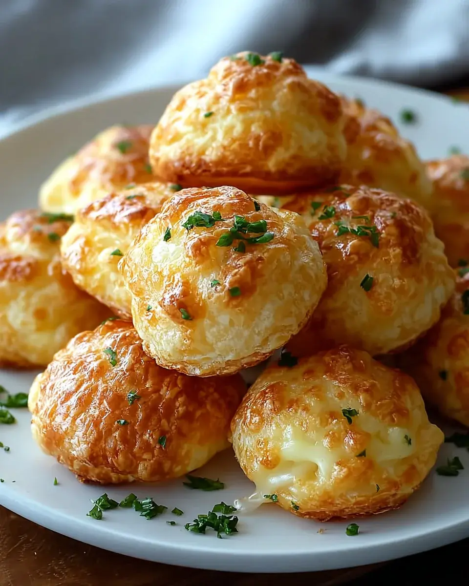 Kase Puff Snacks kaltes Fingerfood