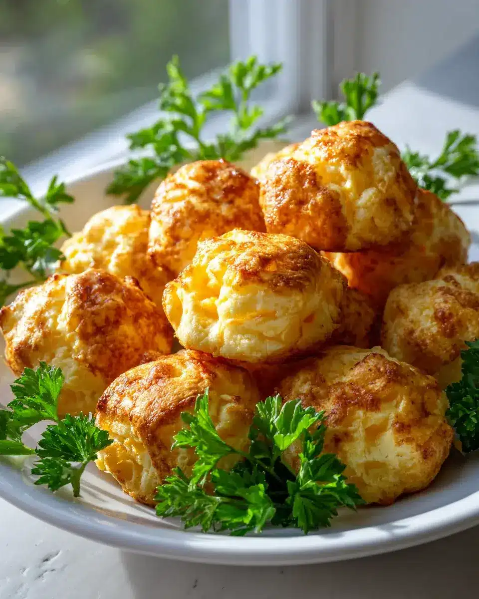 Keto Cheese Puffs