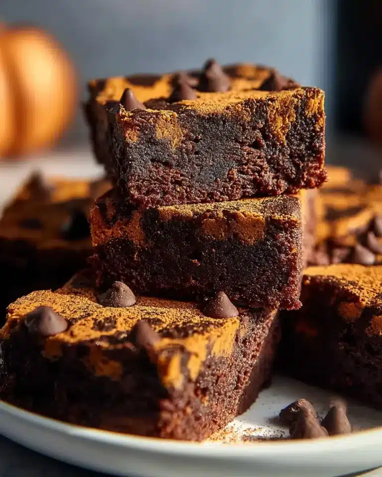 Köstliche Kürbis-Brownies: Dein unglaublicher Herbstgenuss! – Snackerra