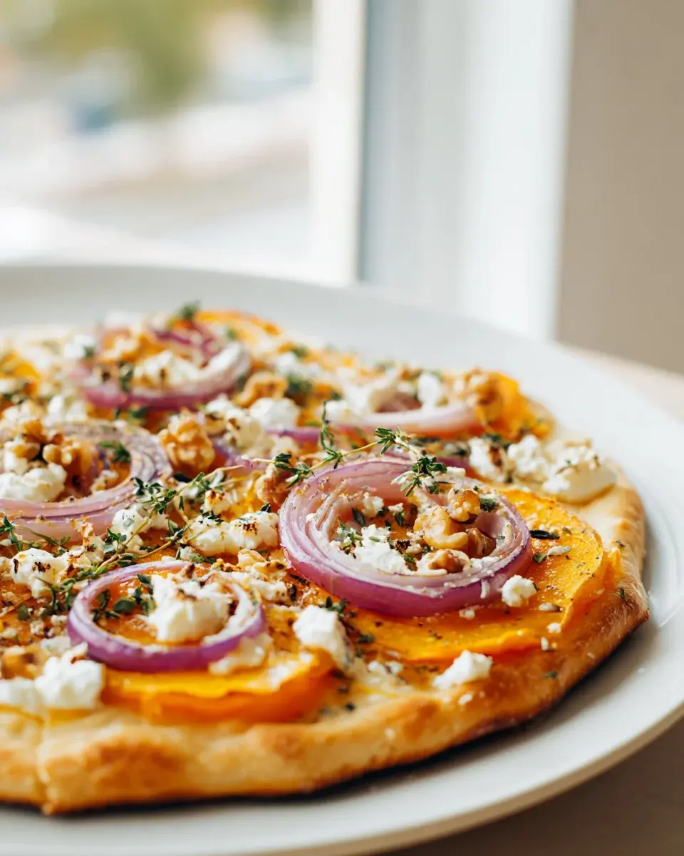 Kyrbis Flammkuchen Mit Feta Minuten Rezept