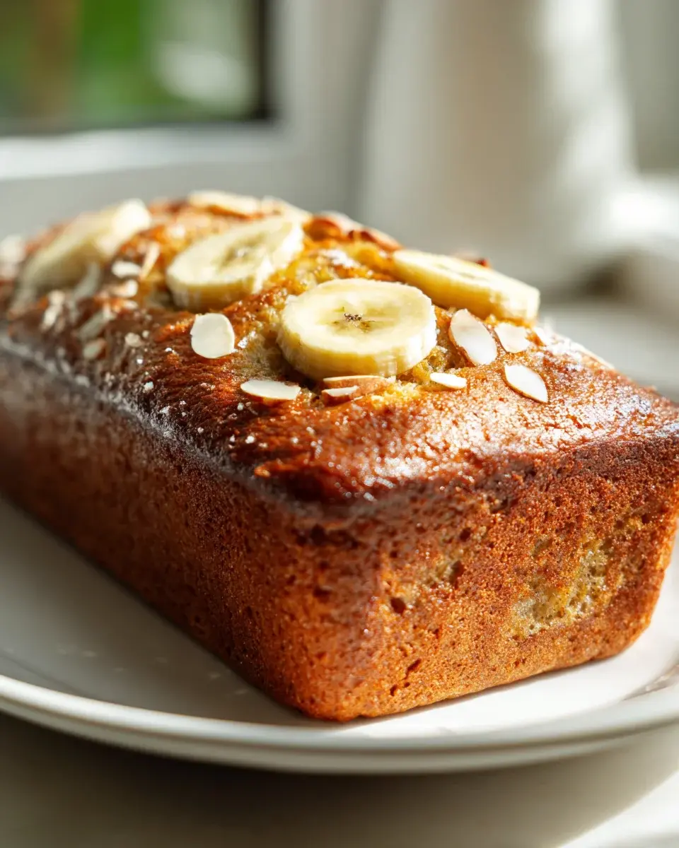 Low Carb Bananenbrot Mit Mandelmehl