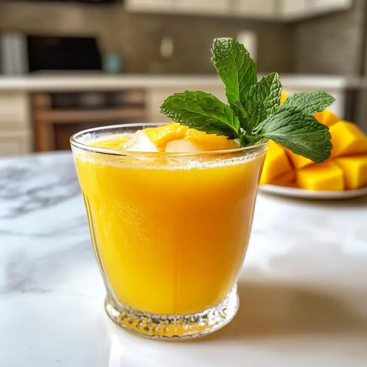 Mango Ingwer Mocktail 5