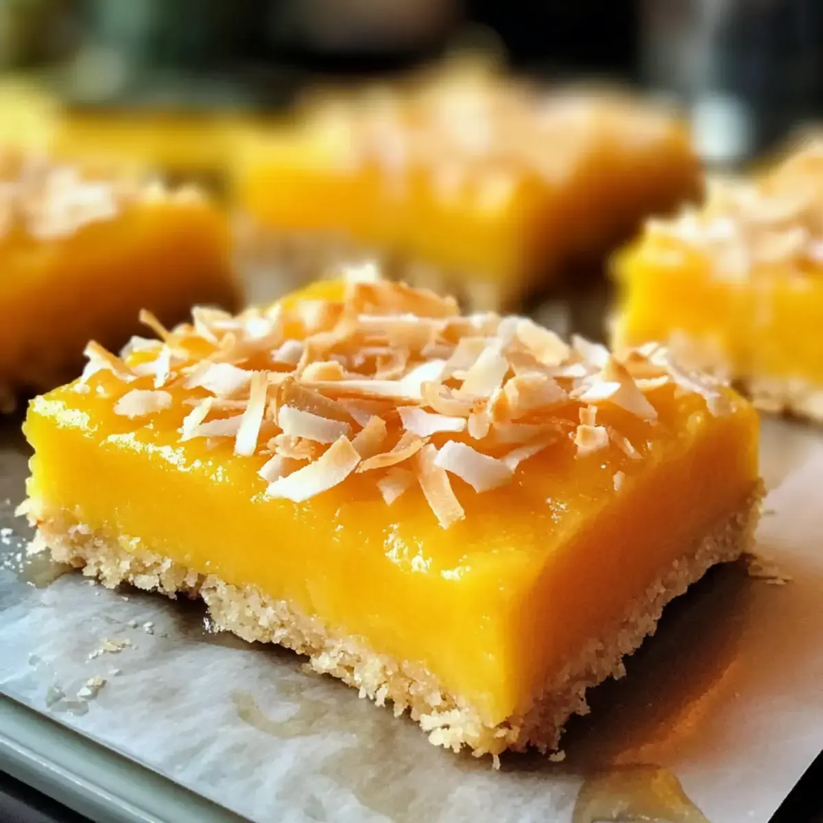 Mango Kokosnuss Riegel