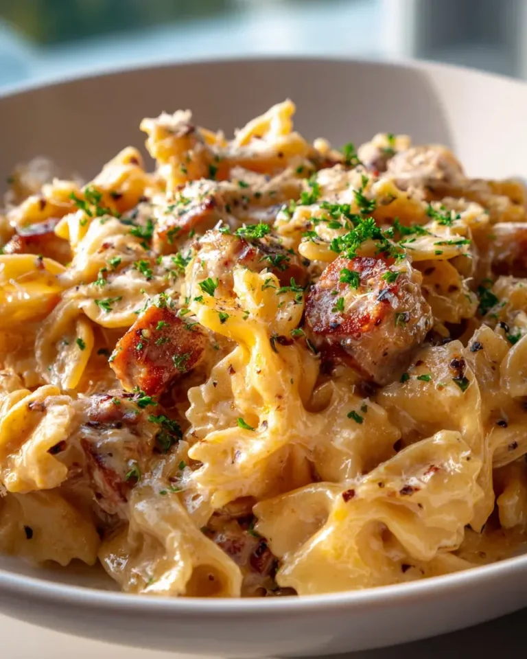 Mini Cajun Rindswurst Pasta Auflauf: Dein Portionsgericht! – Snackerra