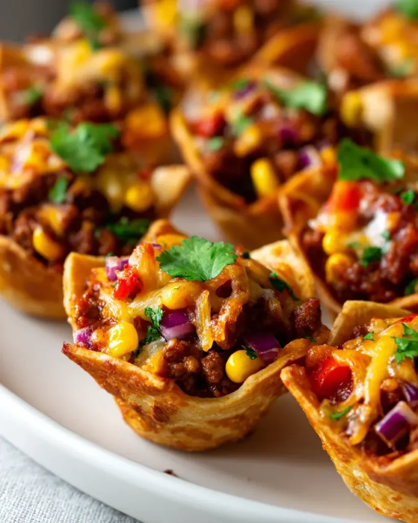 Leckere Mini Tacos mit Würziger Rinderhackfüllung – Snackerra