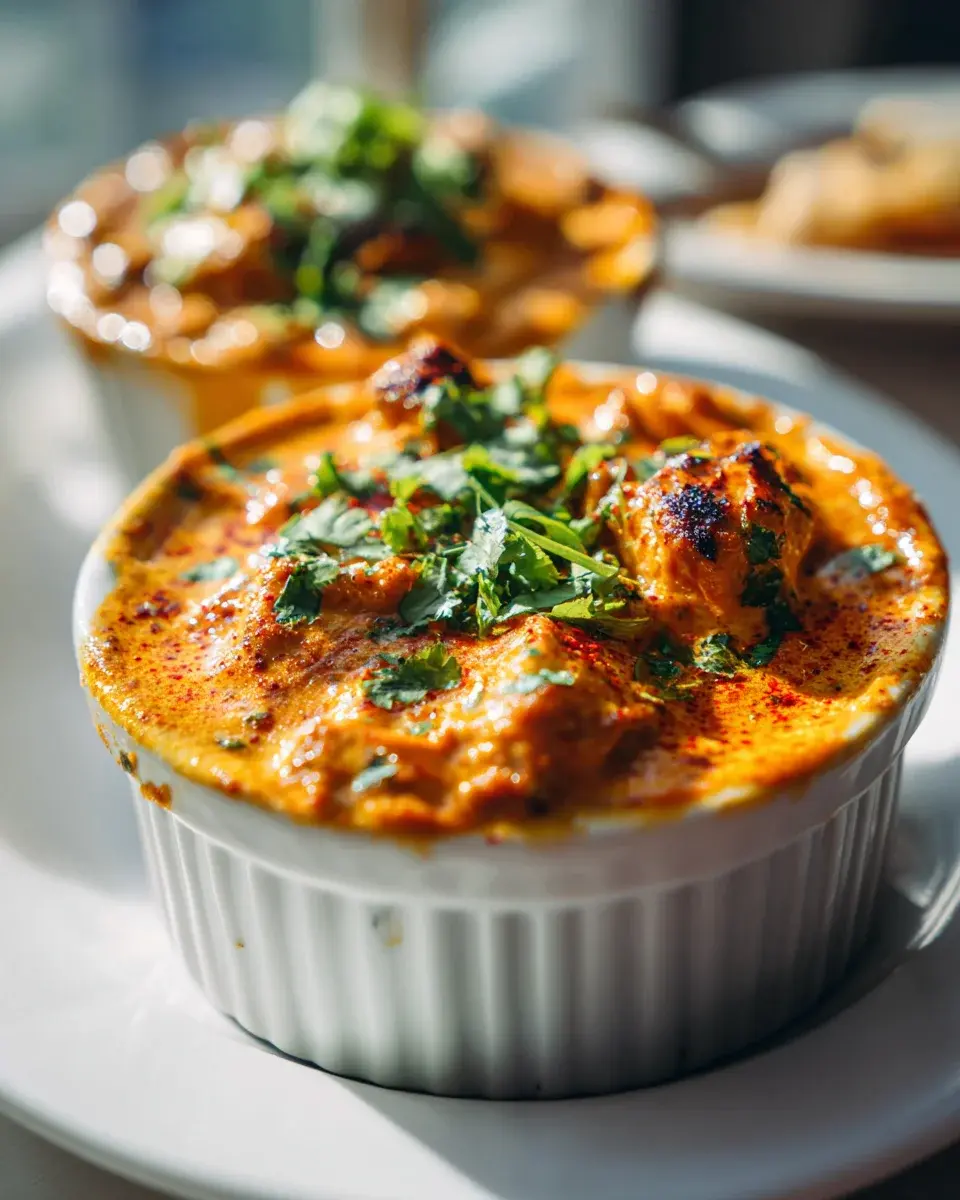 Mini Tikka Masala Aufläufe