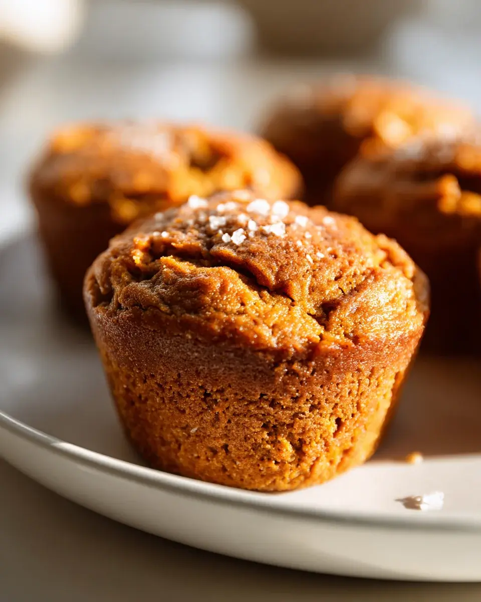 One Bowl Peanut Butter Süßkartoffel Muffins