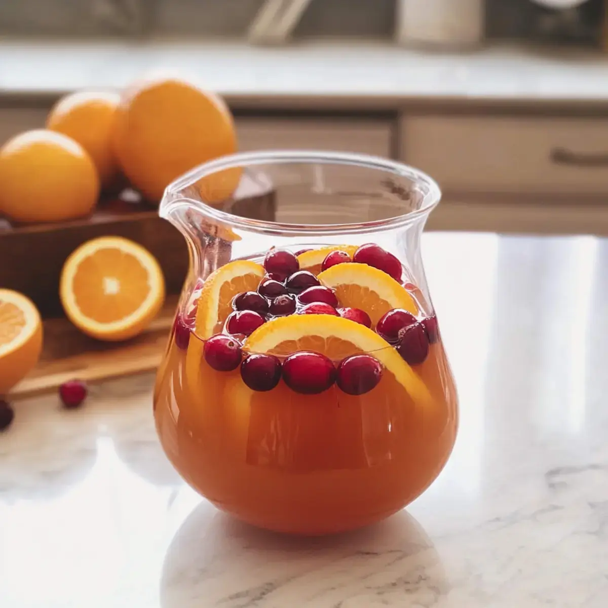 Orangen-Preiselbeer-Teerezept