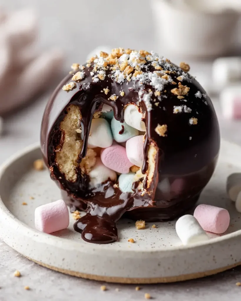 Rezept: Puff Marshmallow Heiße Schokoladenbomben – Traumhaft! – Snackerra