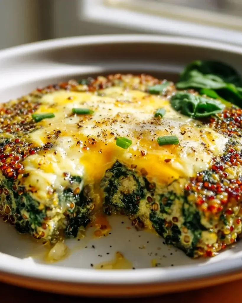 Gesunder Quinoa Linsen Spinat Auflauf – Nahrhaft & Herzhaft!