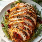 Roasted Turkey Breast With Garlic Herb Butter 2