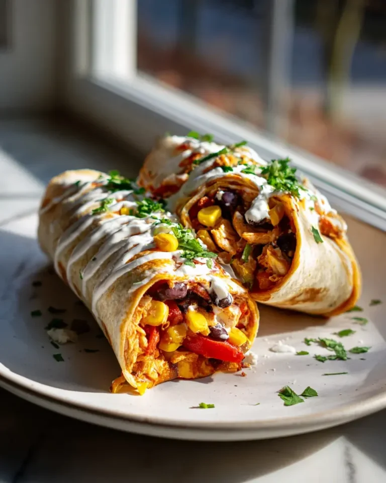 Southwest Chicken Wrap Rezept – Dein schnelles Lieblingsessen. – Snackerra