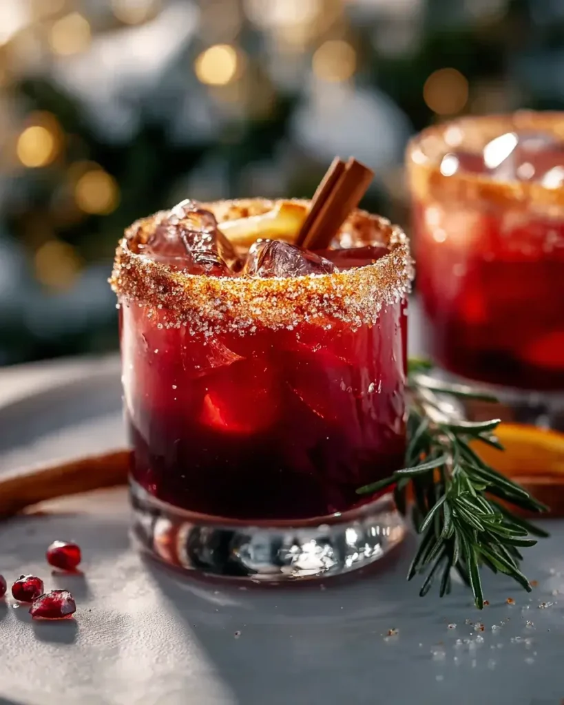 Gewürzte Weihnachts-Margarita: Festlicher Genuss ohne Alkohol