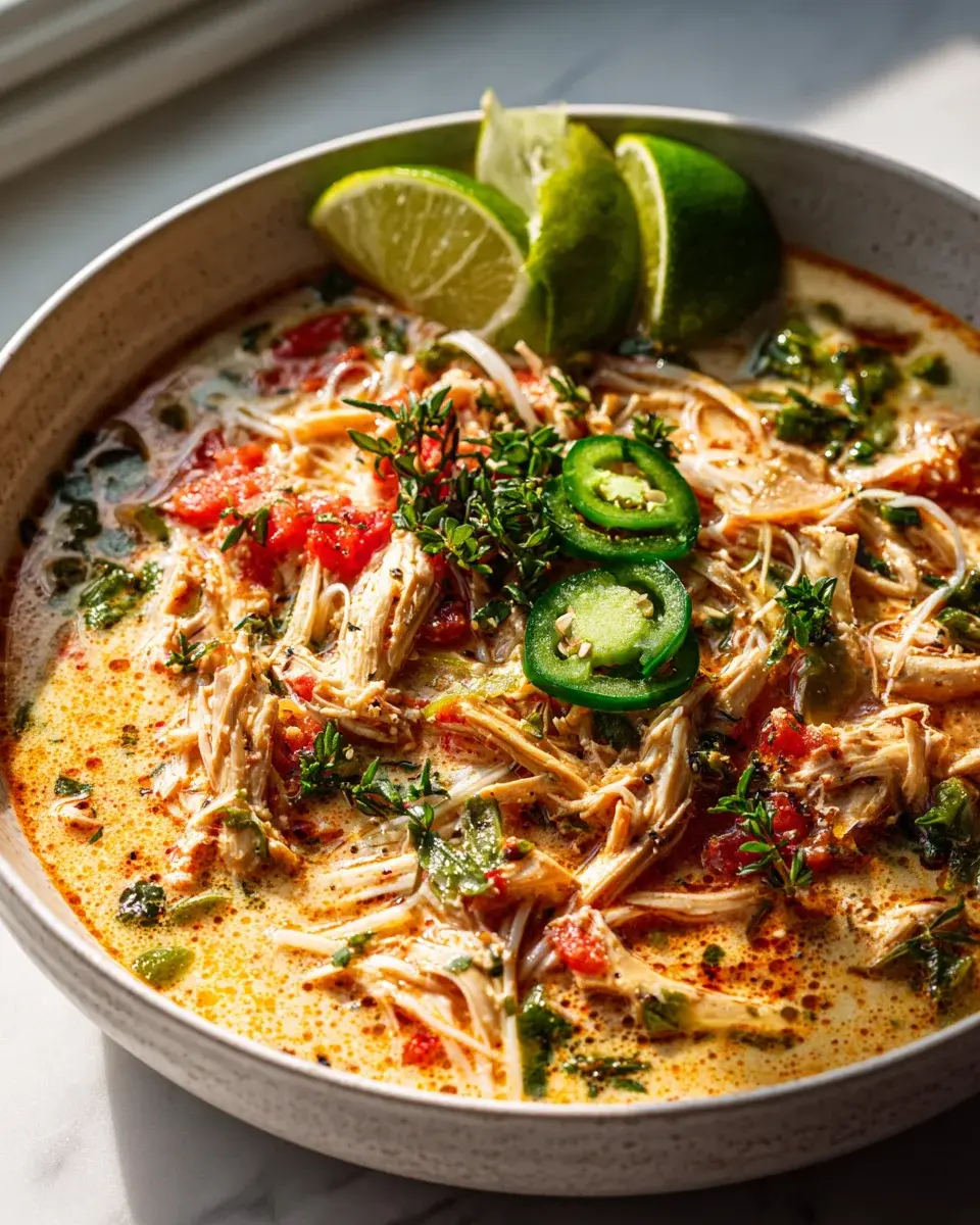 Spicy Chicken Soup