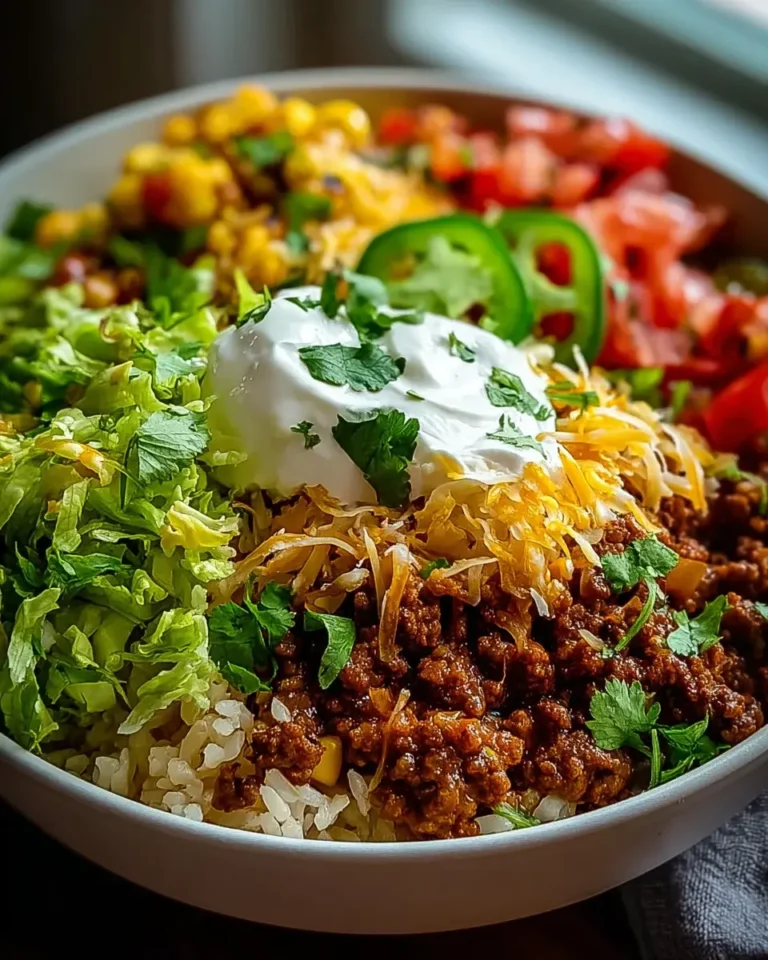 Leckere Taco Rice Bowl: Einfaches Rezept für jeden Tag!