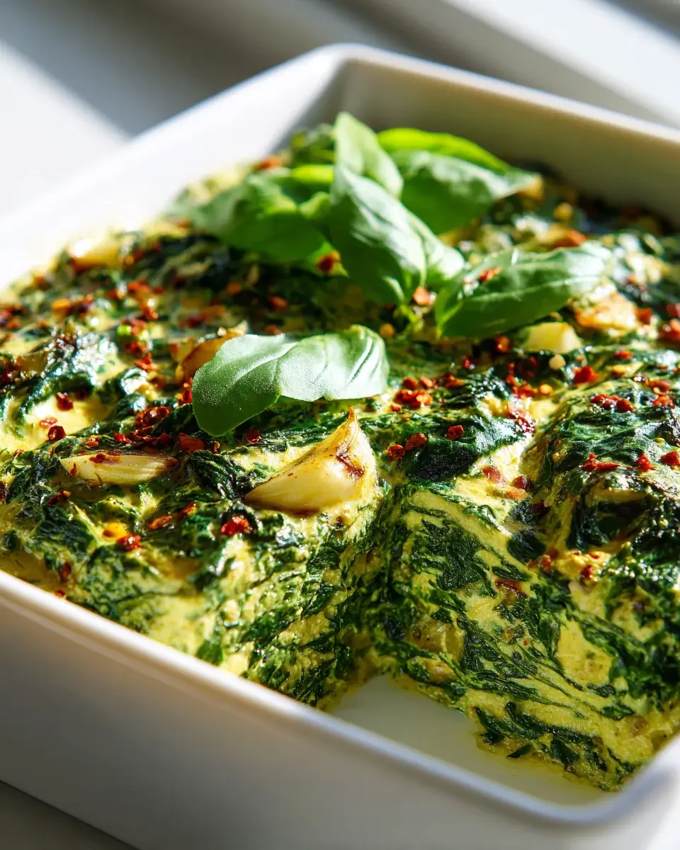 Veganer Spinat Auflauf Mit Cashewcreme