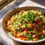 Veggie Fried Rice mit Sesam